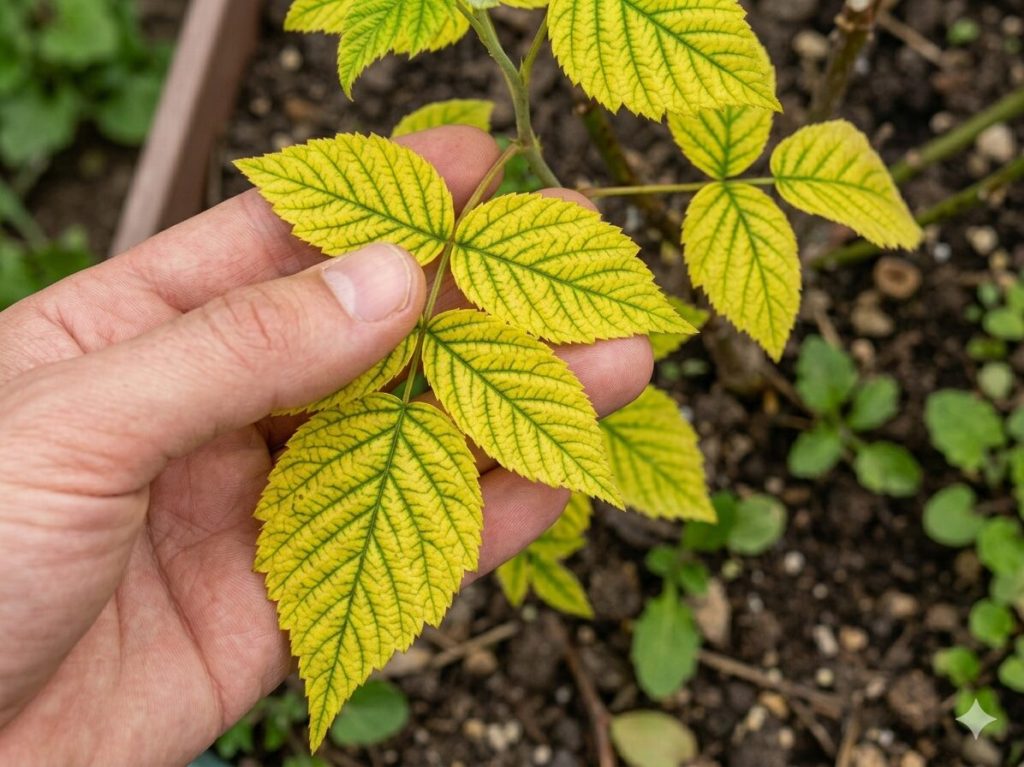 clorosis férrica y el fertilizante hierro